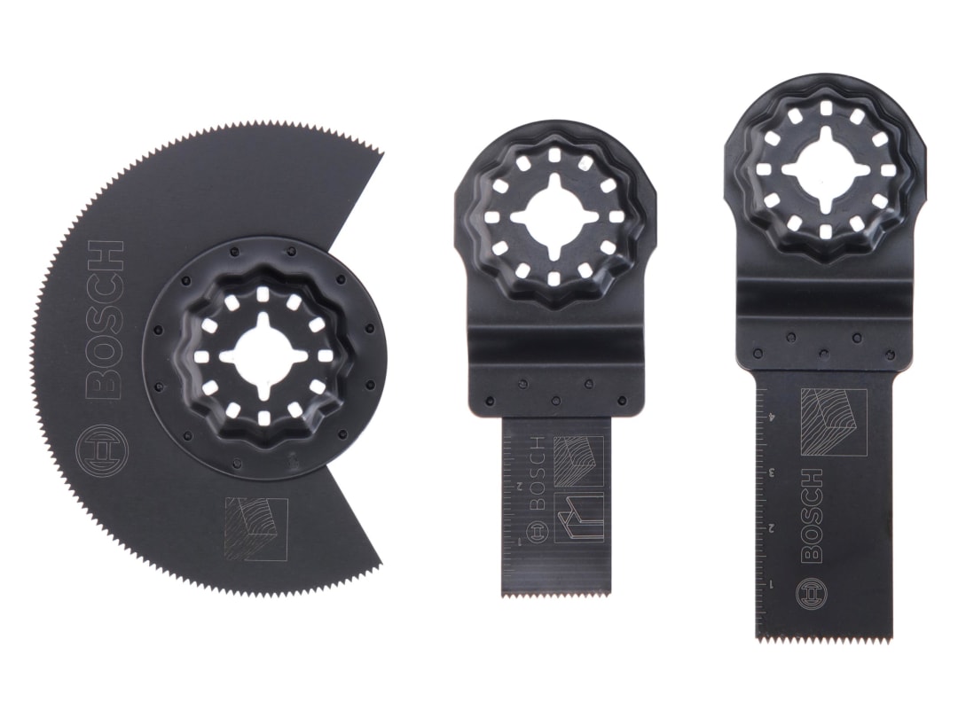 Bosch Powertool Accessories Starlock Starter Set, 3 Piece 2607017323