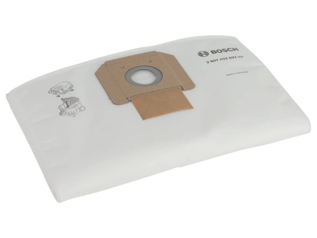 Bosch Powertool Accessories Fleece Filter Bag Pack of 5 2607432037