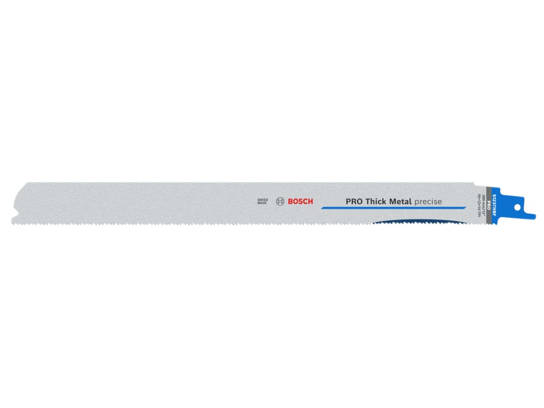 Bosch Powertool Accessories PRO Thick Metal Precise S1237HBF Blade 300mm x 10+12+14 TPI (Pack 5) 2608659000