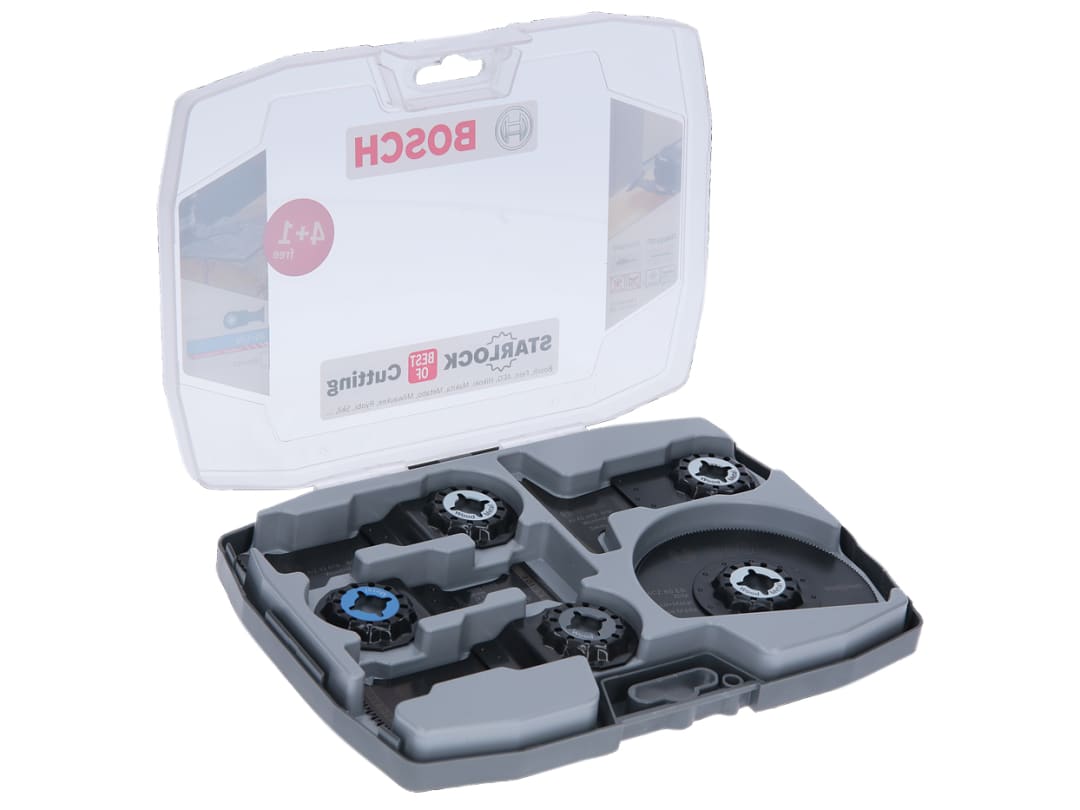 Bosch Powertool Accessories Starlock Best of Cutting Set for Multi-tools, 5 Piece 2608664131