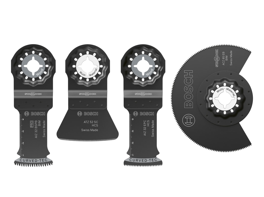 Bosch Powertool Accessories Flooring and Fitting Set, 4 Piece 2.608.669.089