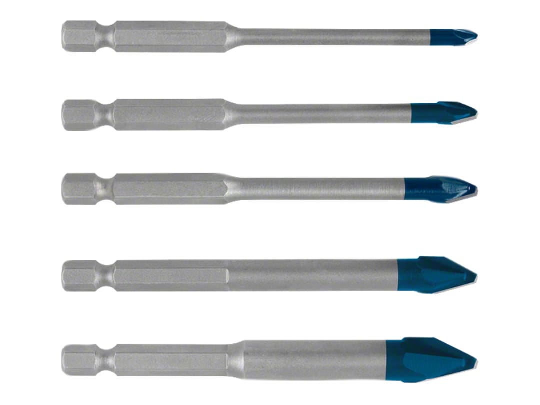 Bosch Powertool Accessories EXPERT HEX-9 Hard Ceramic Drill Bit Set 5 Piece 2608900597