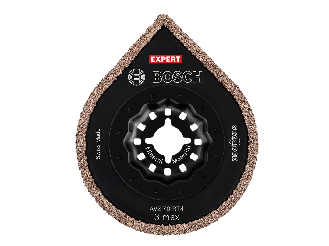 Bosch Powertool Accessories EXPERT AVZ 70 RT4 3 max Grouting Plate 70mm 2.608.902.055