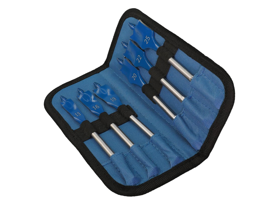 Bosch Powertool Accessories EXPERT Self Cut Speed Spade Drill Bit Set, 6 Piece 2.608.902.109