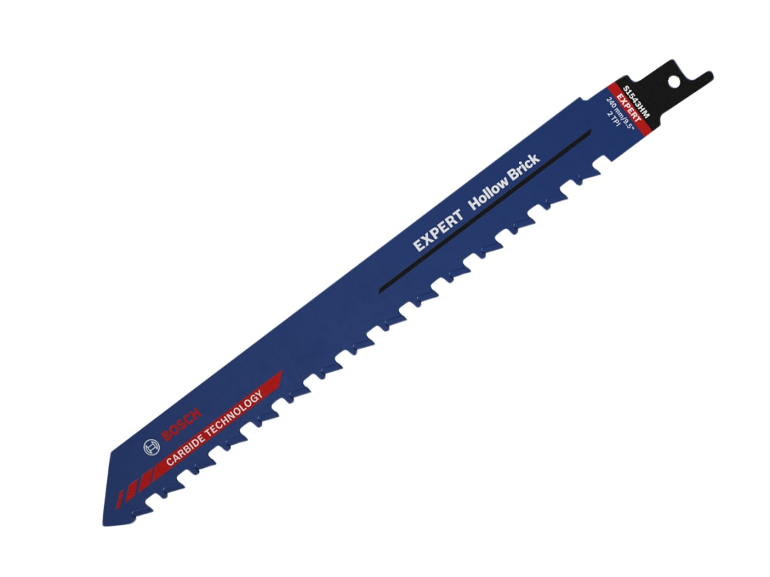 Bosch Powertool Accessories EXPERT Hollow Brick S1543HM Blade 240mm x 2 TPI (Pack 10) 2608900416
