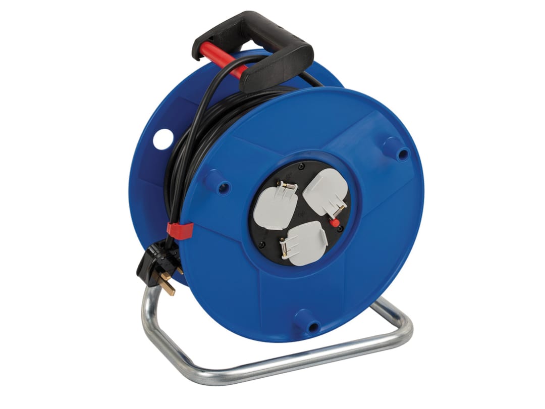 Brennenstuhl Garant Cable Reel 240V 13A 3-Socket 50m 1208063