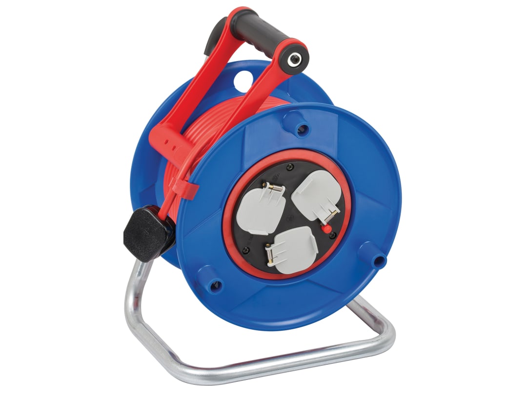 Brennenstuhl Garant Bretec® Cable Reel 240V 13A 3-Socket 25m 1208853