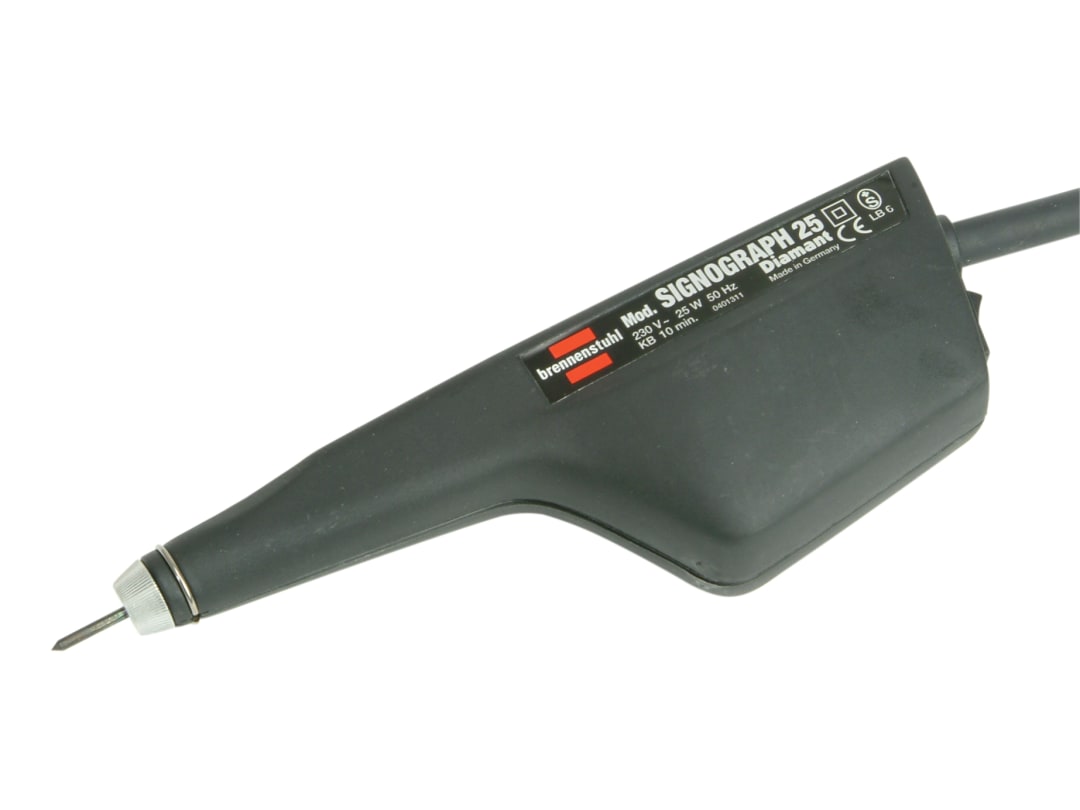 Brennenstuhl 1500763 Engraver Kit Diamond Tip 25W 1500763
