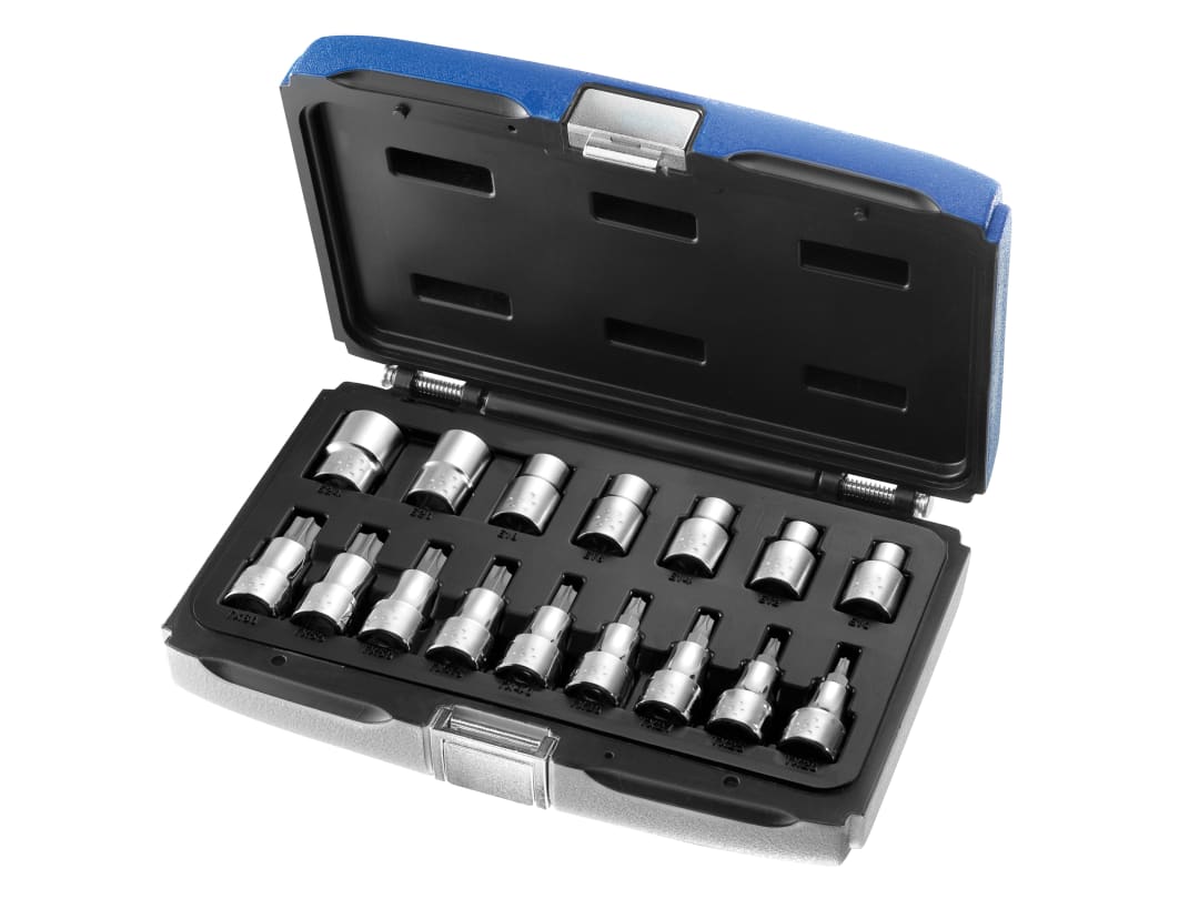 Expert 1/2in Drive TORX Socket Set, 16 Piece E032907