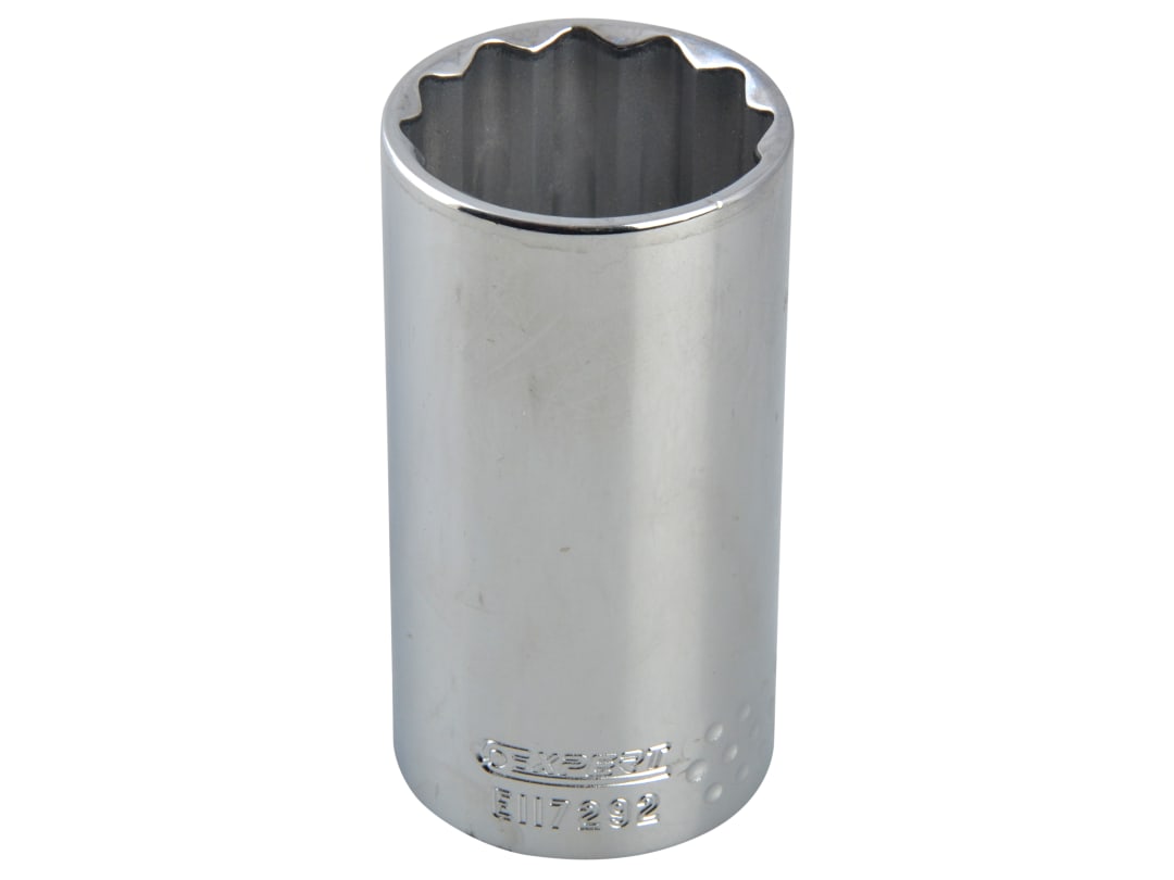 Expert Bi-Hexagon Deep Socket 1/2in Drive 23mm E117288