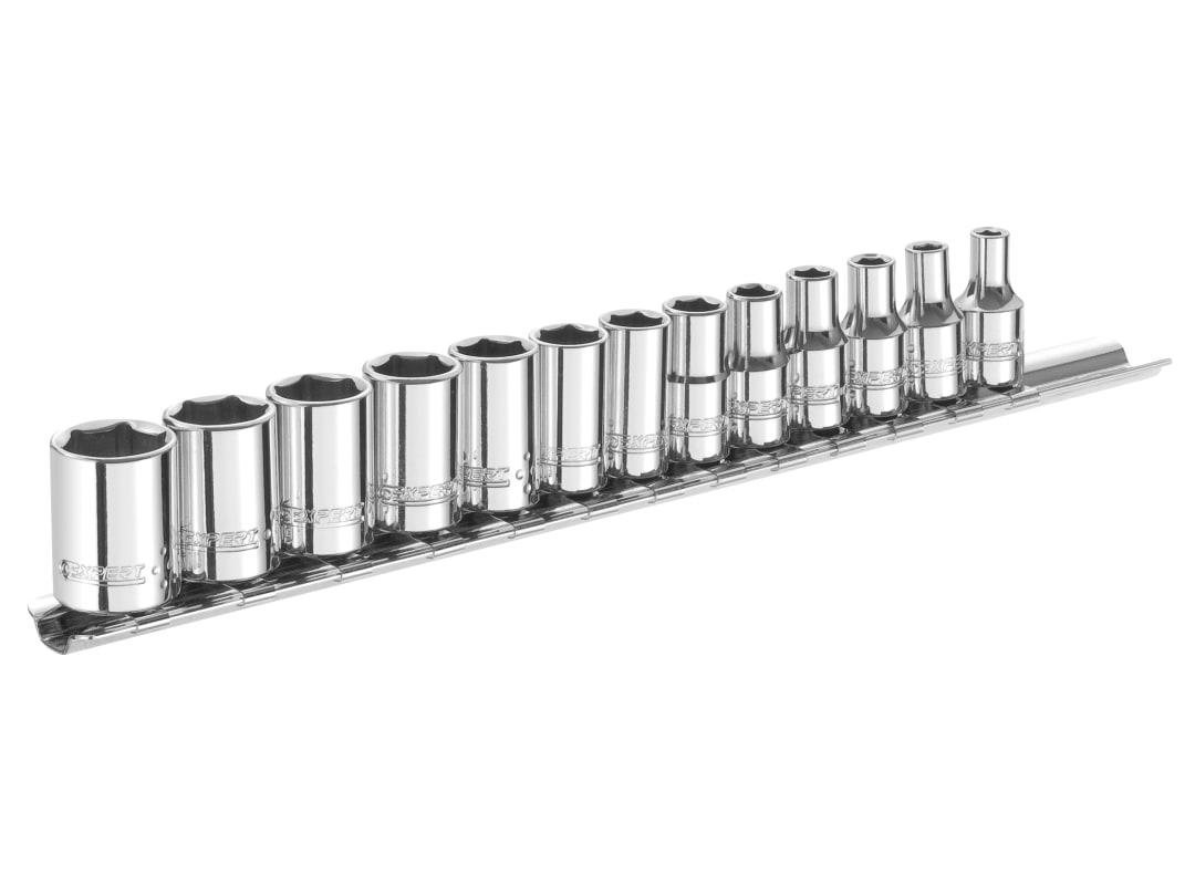 Expert 1/4in Drive Socket Set, 13 Piece E194675