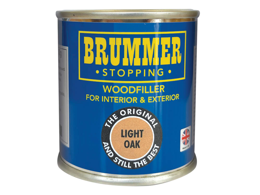 Brummer® Wood Filler Light Oak 250g BM30403