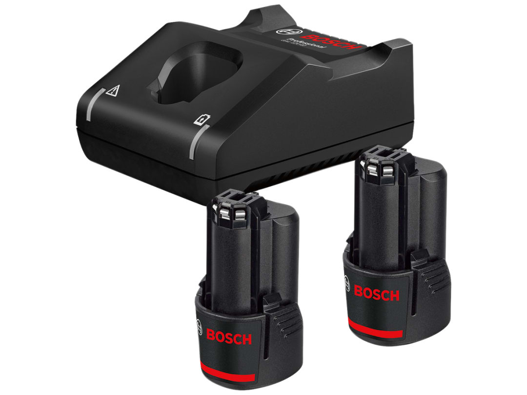 Bosch GBA 3.0Ah Battery & Charger Starter Kit 12V 1600A019RE