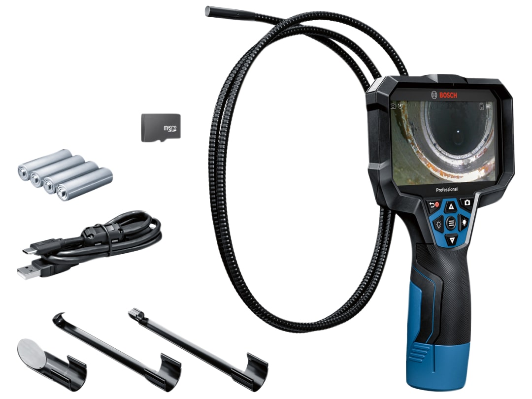 Bosch GIC 12V-5-27 C Professional Inspection Camera 12V + Battery Adaptor 0601241400