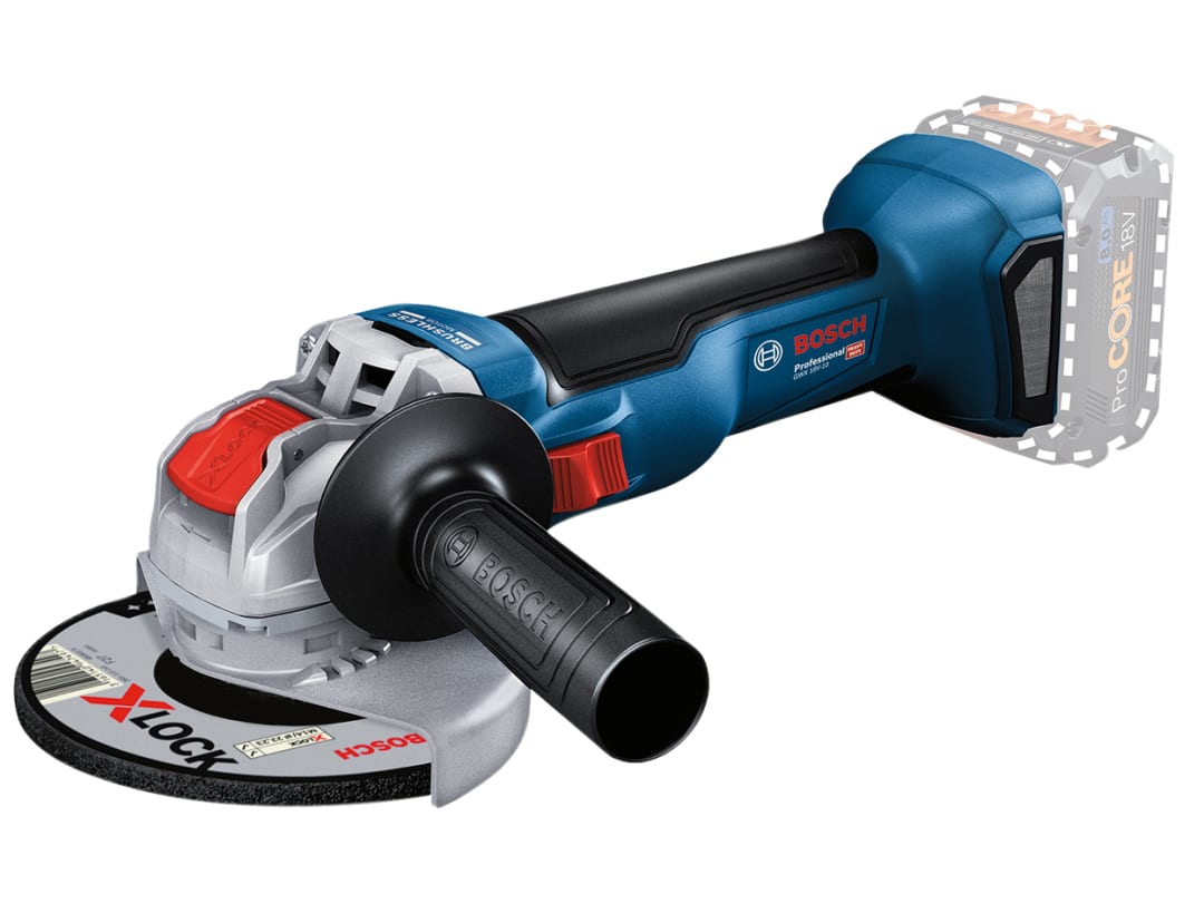 Bosch GWX 18V-10 Professional X-LOCK Angle Grinder 125mm 18V Bare Unit 06017B0100