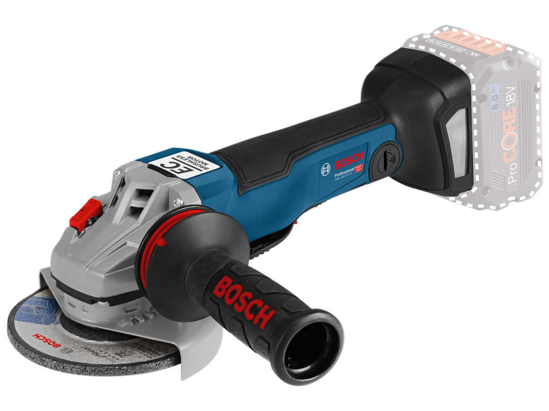 Bosch GWS 18V-10 PC Professional Angle Grinder 125mm 18V Bare Unit 06019G3E0A