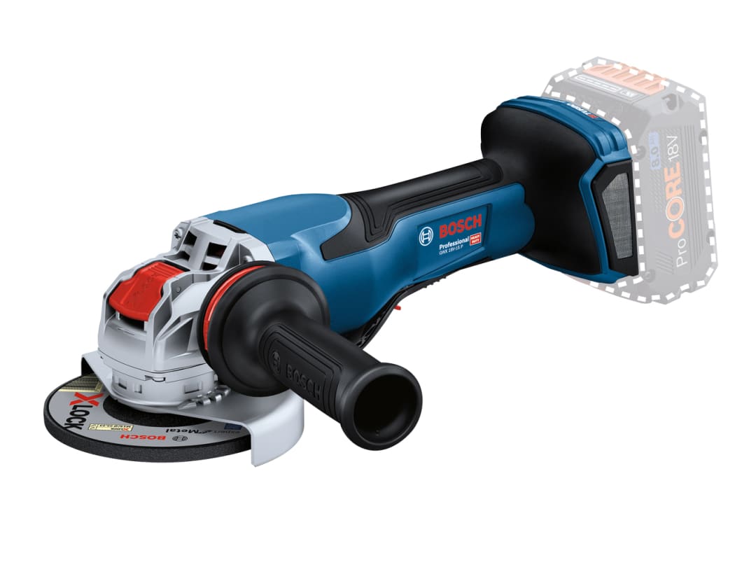 Bosch GWX 18V-15 P Professional BITURBO Angle Grinder 125mm 18V Bare Unit 06019H6F00