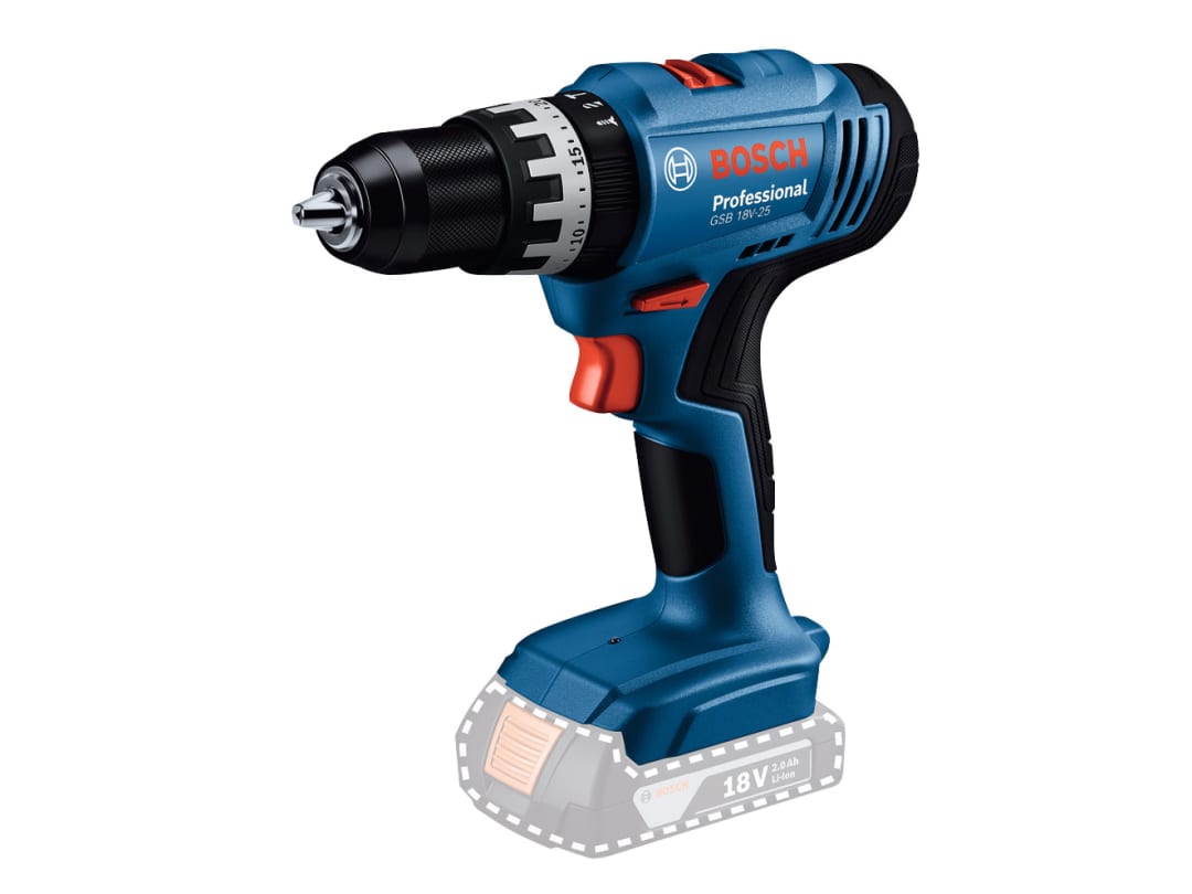 Bosch GSB 18V-25 Professional Combi Drill 18V Bare Unit 06019K9300