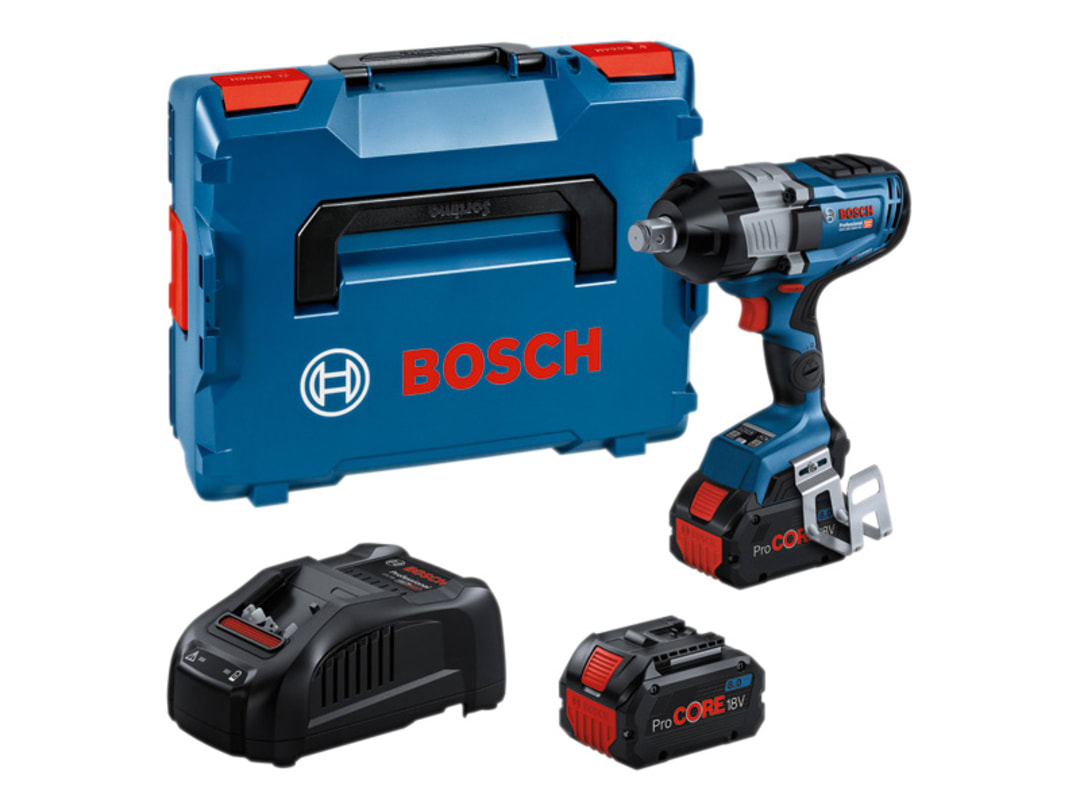 Bosch GDS 18V-1600 HC BITURBO Impact Wrench 18V 2 x 8.0Ah ProCORE18V Li-ion 06019M1070