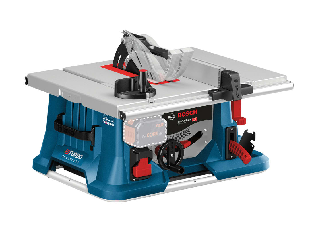 Bosch GTS 18V-216 Professional BITURBO Table Saw 18V Bare Unit 0601B44000