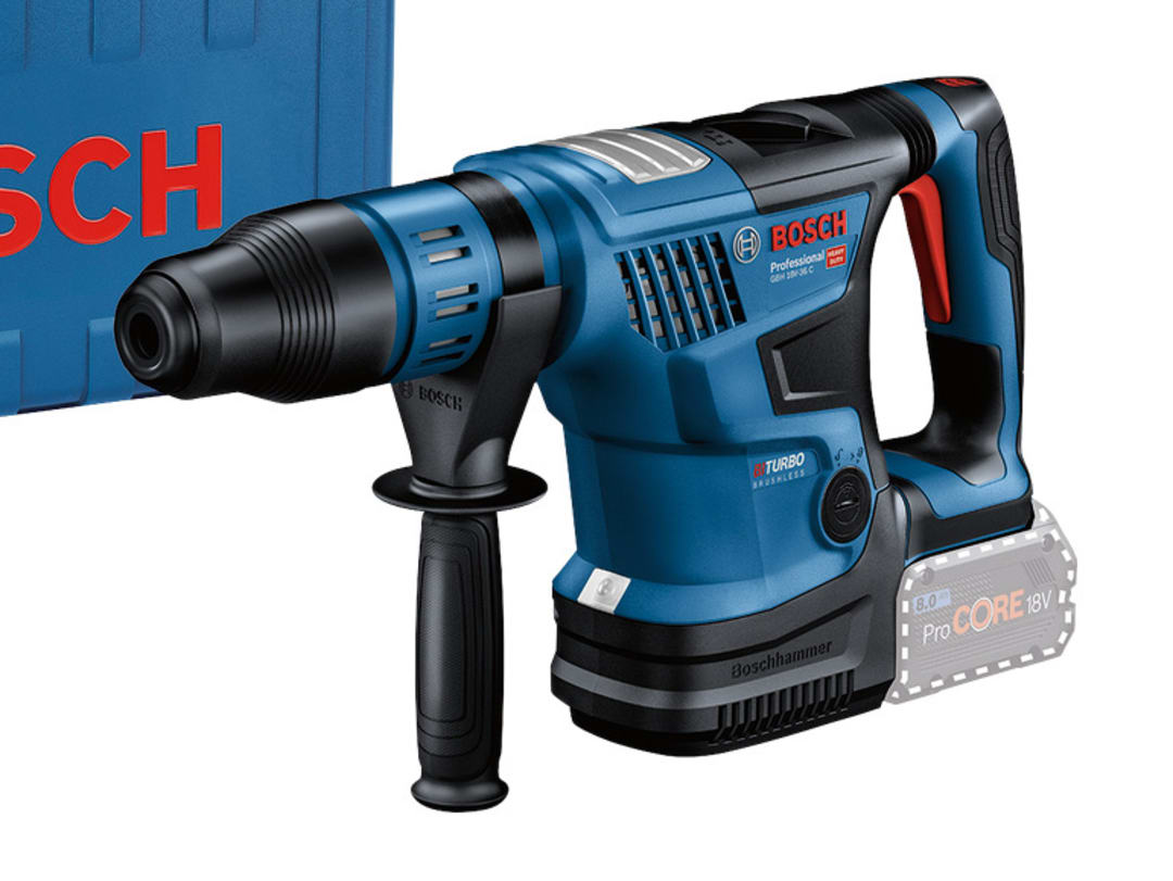 Bosch GBH 18V-36 C Professional BITURBO SDS-Max Rotary Hammer 18V Bare Unit 0611915001