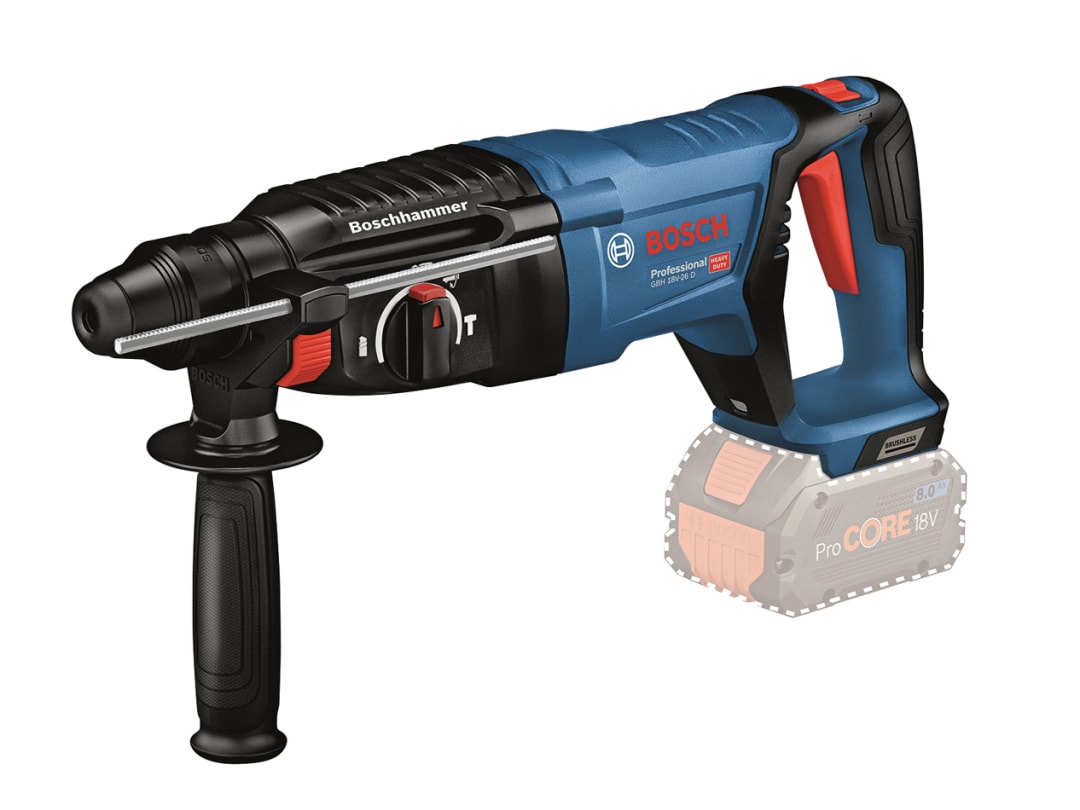 Bosch GBH 18V-26 D Professional SDS-Plus Rotary Hammer 18V Bare Unit 0611916001