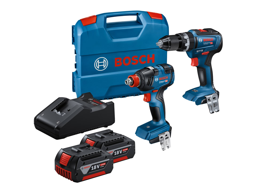 Bosch Professional Twin Pack 18V 2 x 5.0Ah Li-ion 0615990M71