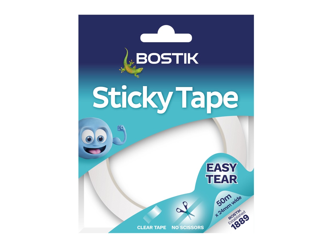 Bostik Sticky Tape 50m x 24mm 30626116