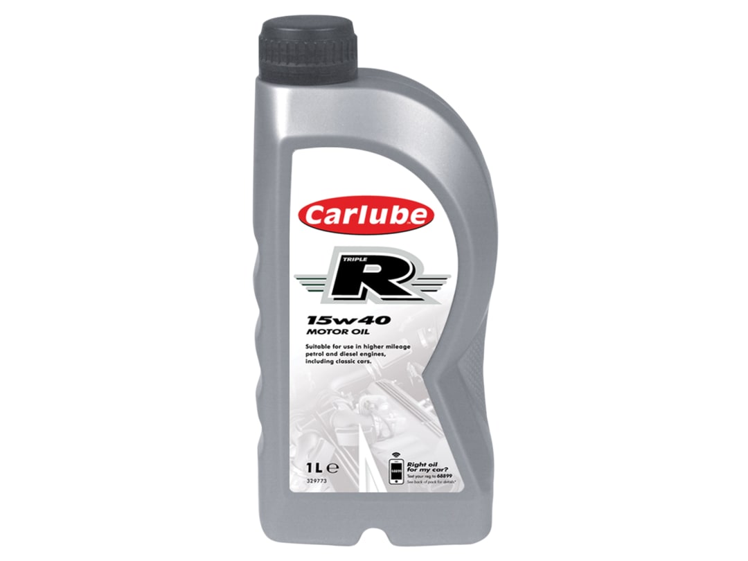 Carlube Triple R 15W-40 High Mileage Oil 1 litre XRH001