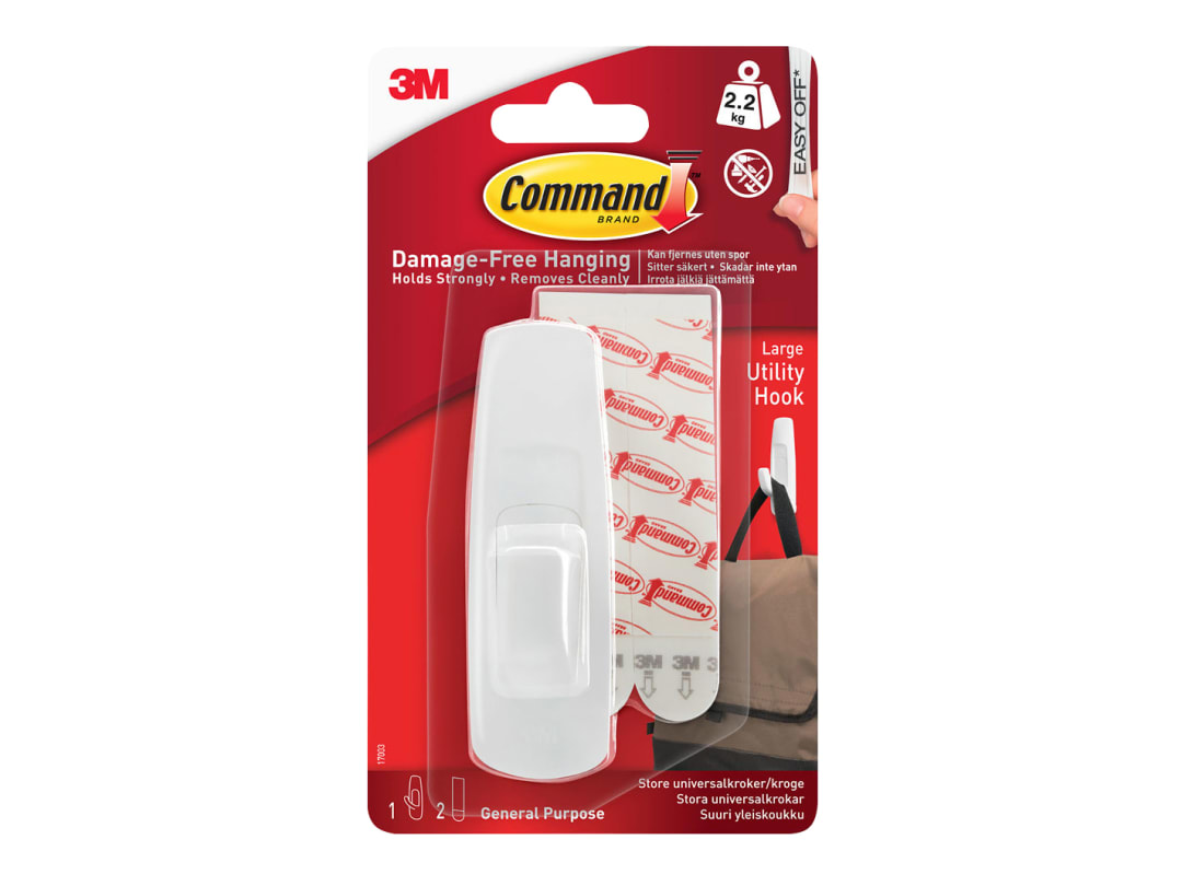 Command™ Command Large General Purpose Hooks x 1 17003 17003