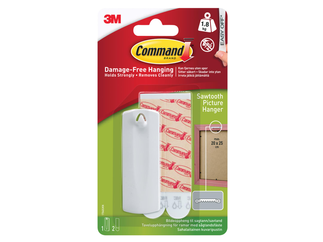 Command™ Command Sawtooth Picture Hanger 17040 17040