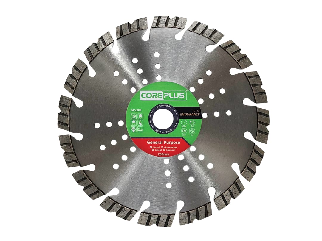 CorePlus GP230E Elite General-Purpose Diamond Blade 230mm CORDBGP230E
