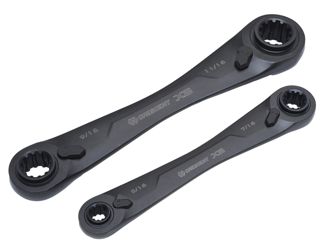 Crescent® X6™ Ratcheting Spanner Set, 2 Piece CX6DBM2