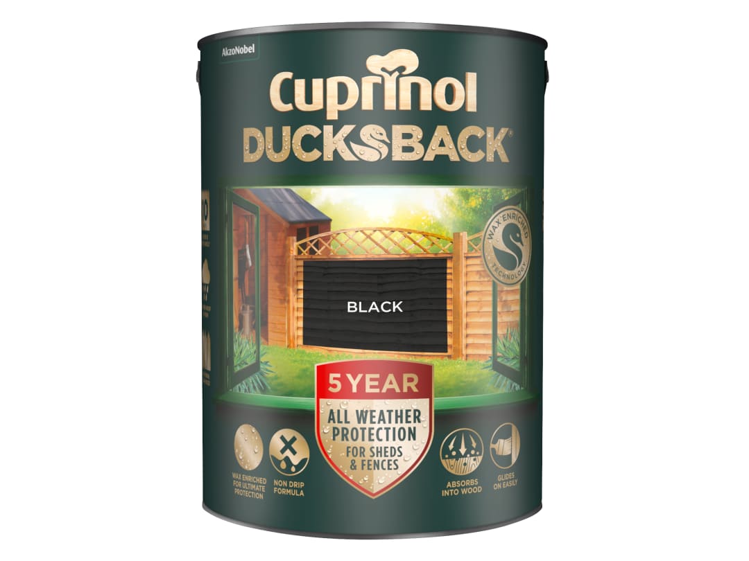 Cuprinol 5 Year Ducksback Black 5L 5244557