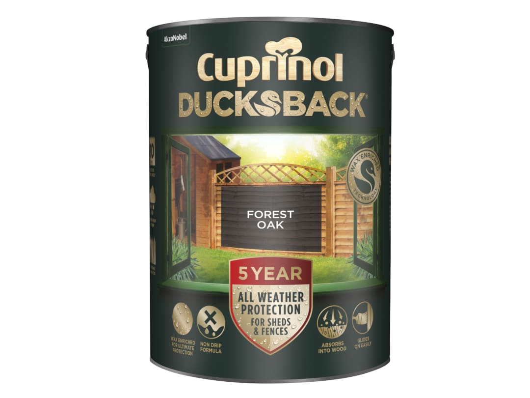 Cuprinol 5 Year Ducksback Forest Oak 5L 5092434