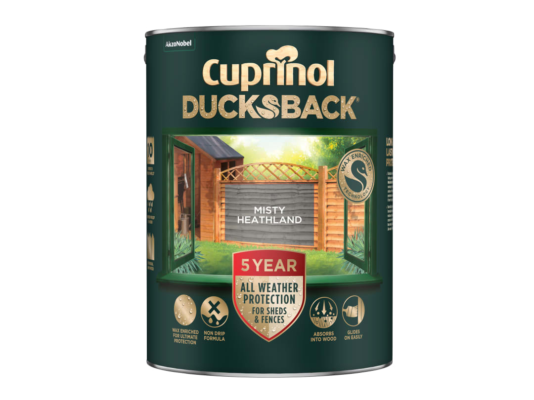 Cuprinol 5 Year Ducksback Misty Heathland 5L 5701411
