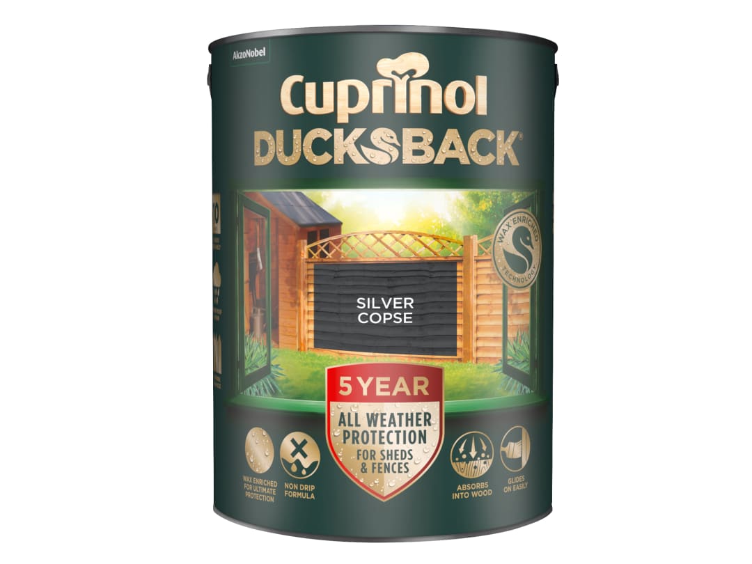 Cuprinol 5 Year Ducksback Silver Copse 5L 5095343