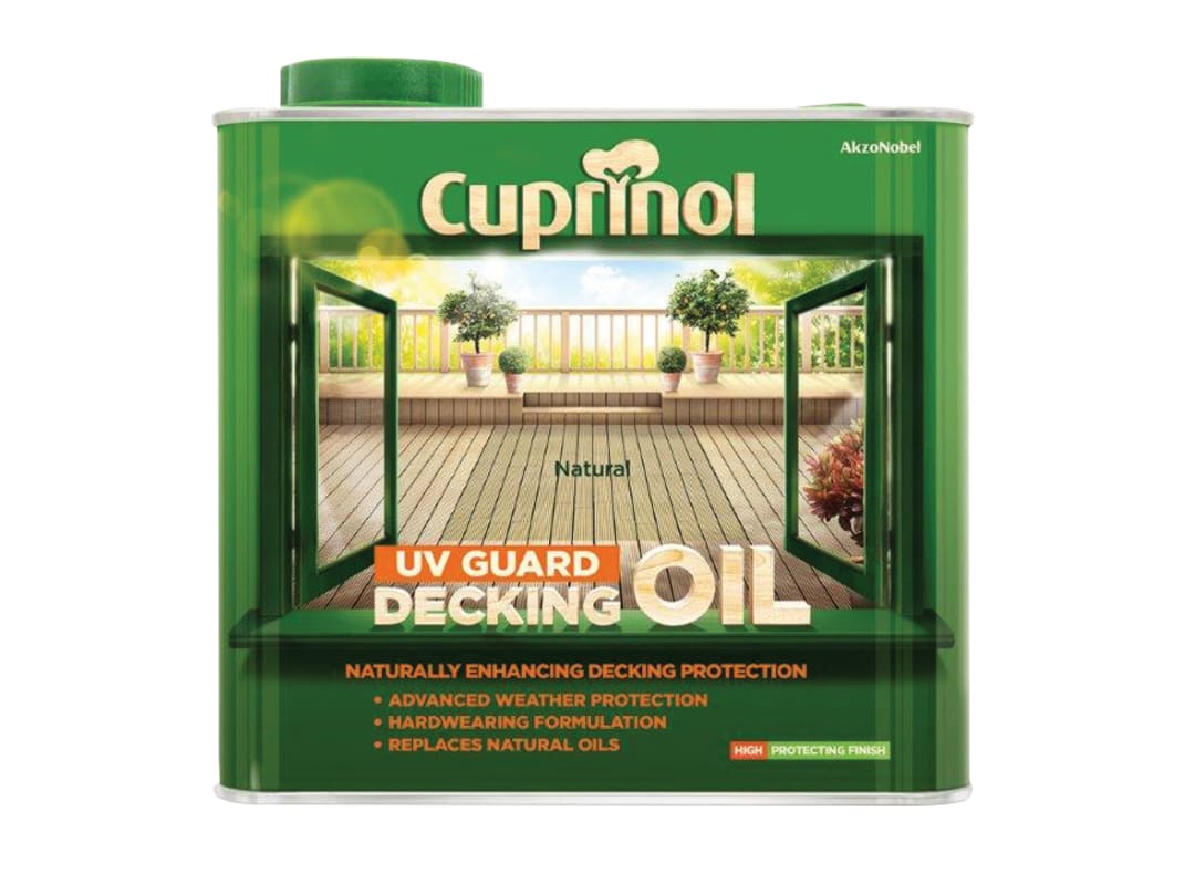 Cuprinol UV Guard Decking Oil & Protector Natural 2.5L 5122410