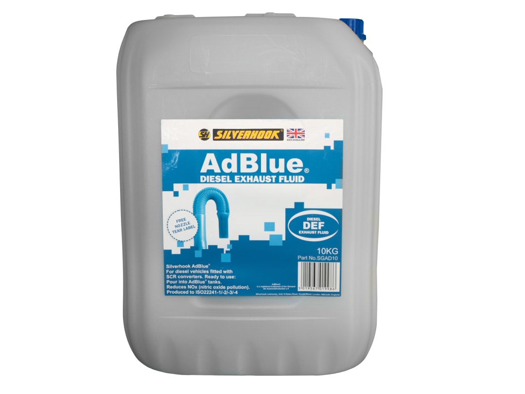 Silverhook AdBlue® Diesel Exhaust Treatment Additive 10Kg SGAD10