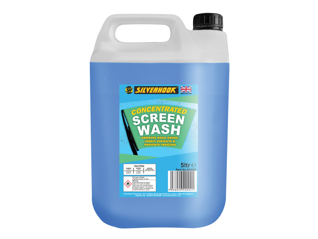 Silverhook Concentrated All Seasons Screenwash 5 litre SHXB5