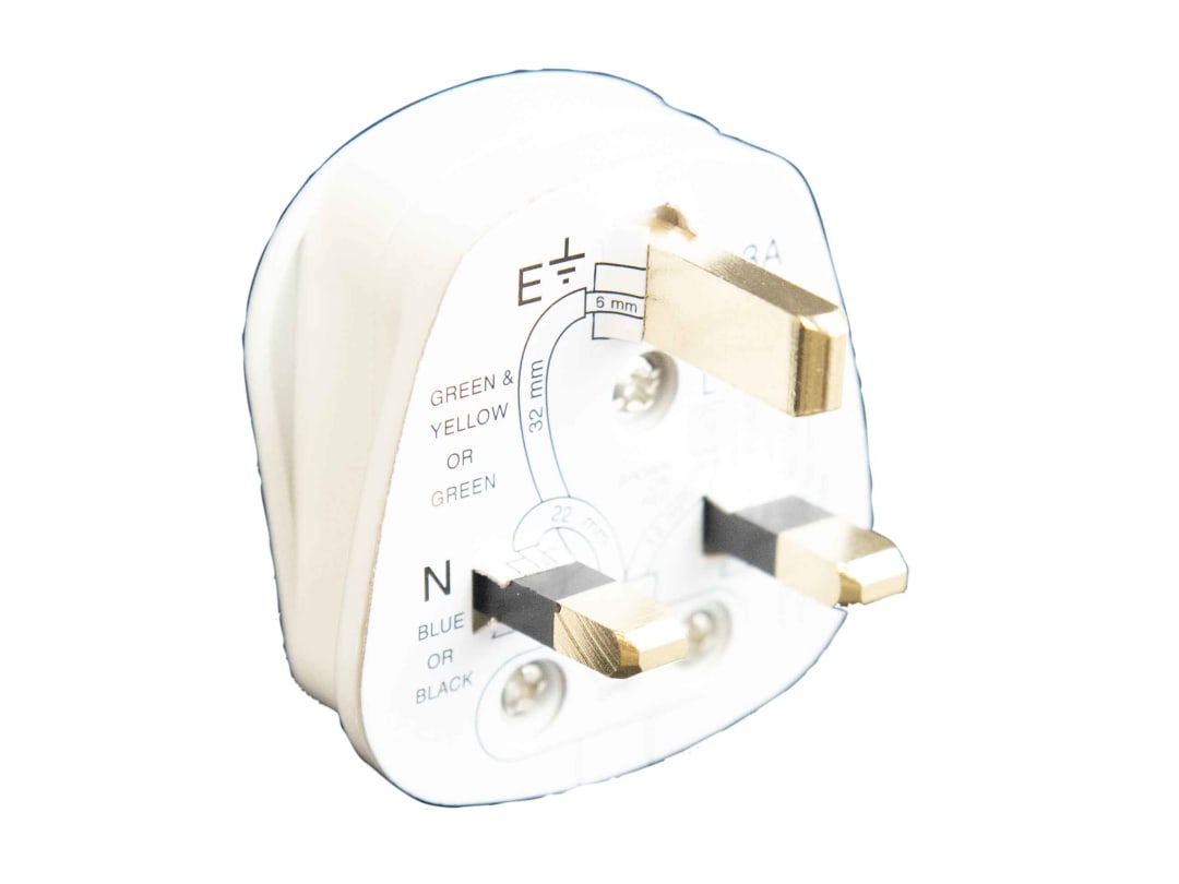 Dencon Fused Plug 13 Amp BS1363 1689NB 1689NB