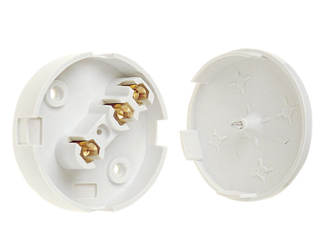 Dencon Junction Box 30 Amp White 4044NB 4044WNB
