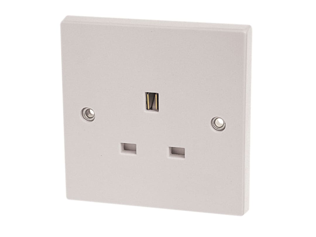 Dencon Unswitched Socket 1-Gang 13A 4405NB