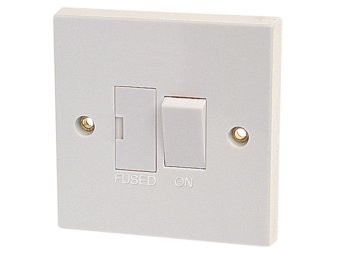 Dencon Switched Fuse Spur 13 Amp 4468NB 4468NB