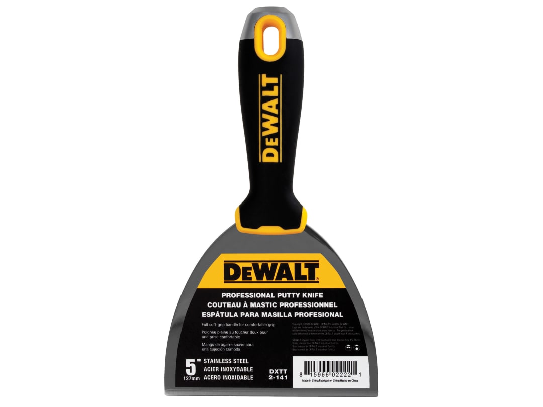 DEWALT Drywall Hammer End Jointing/Filling Knife 125mm (5in) EU2-141