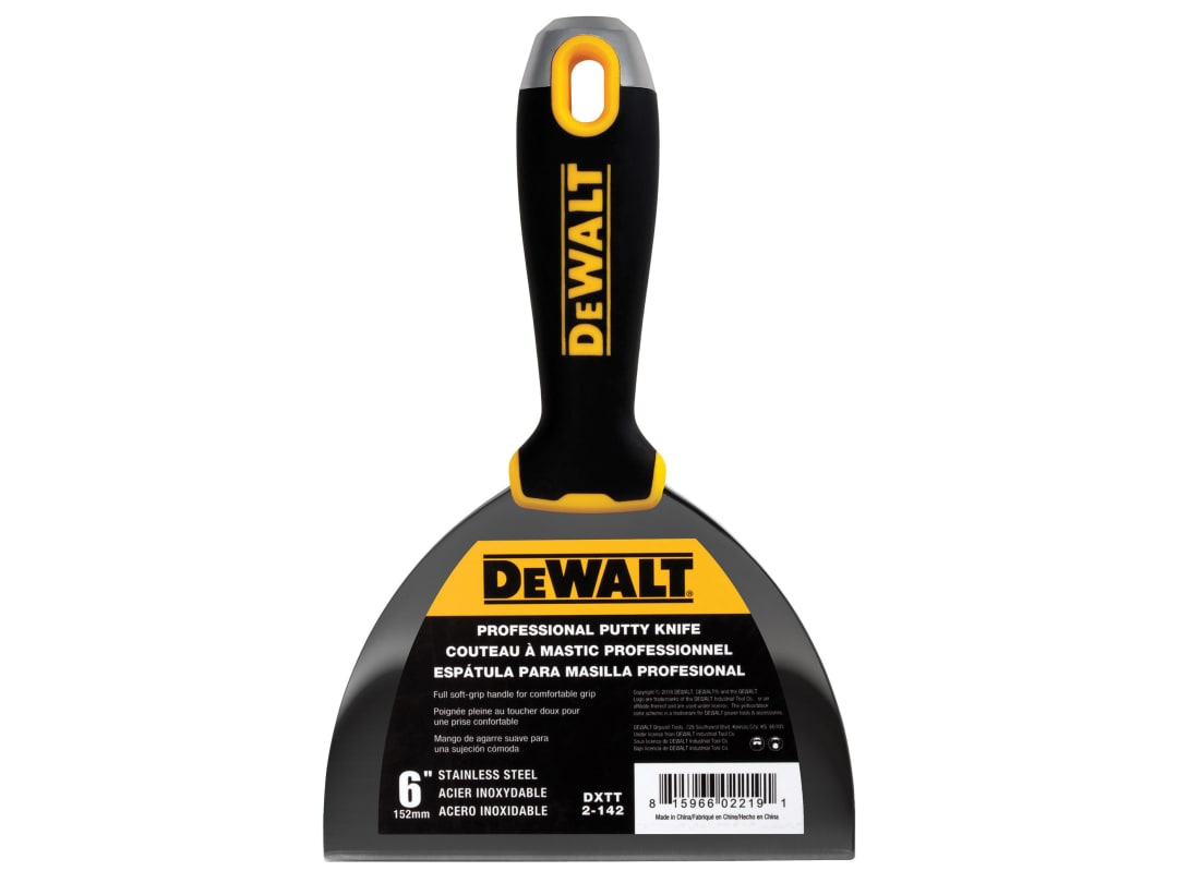 DEWALT Drywall Hammer End Jointing/Filling Knife 150mm (6in) EU2-142