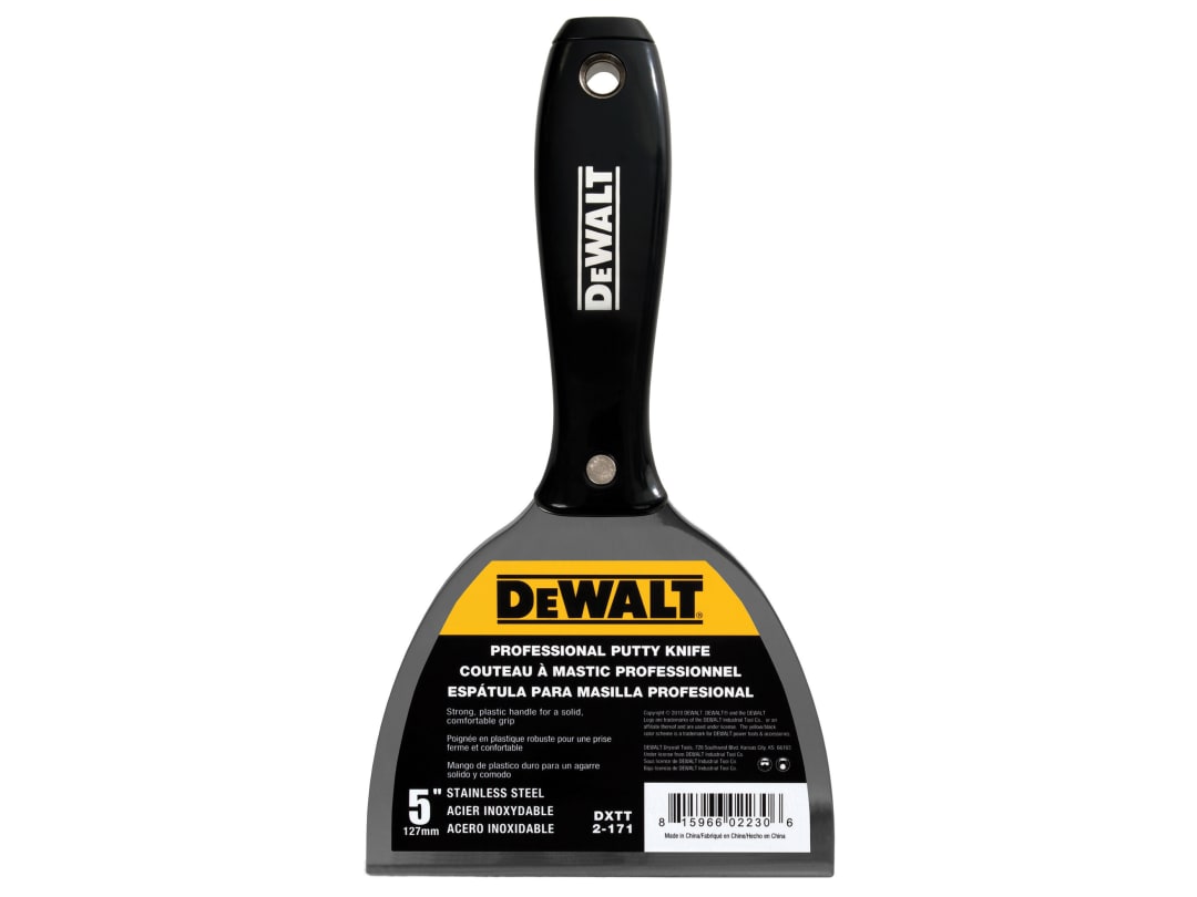 DEWALT Drywall Jointing/Filling Knife 125mm (5in) EU2-171