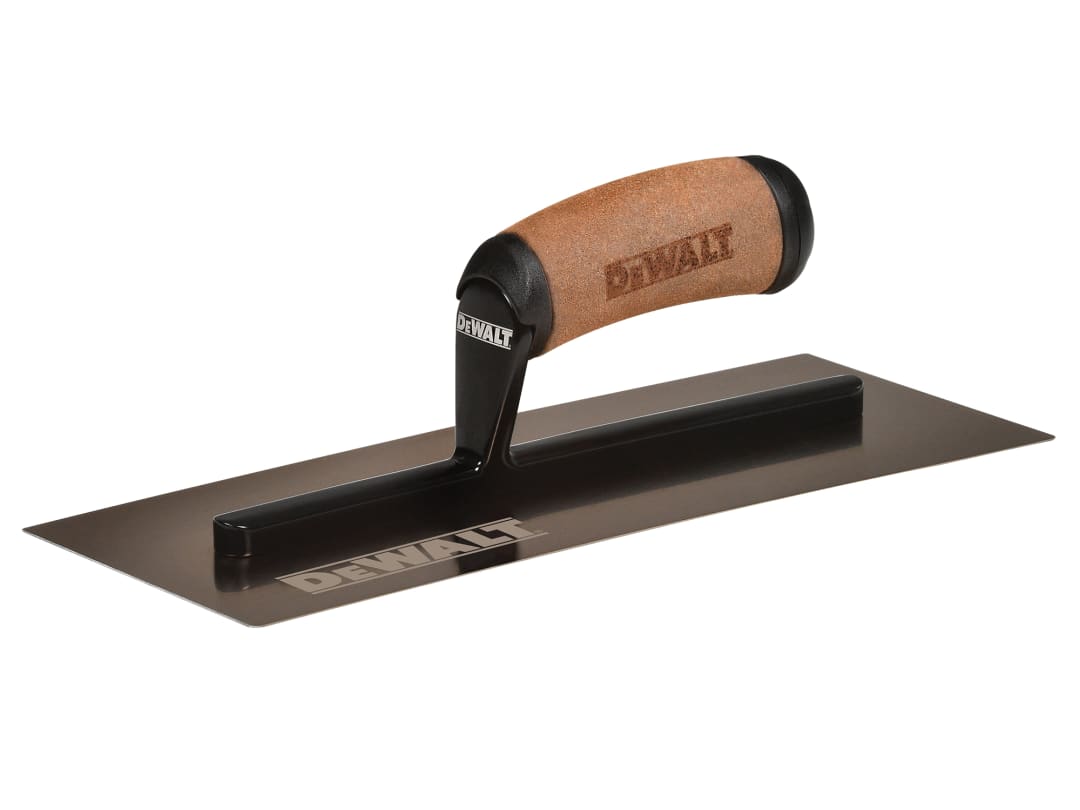 DEWALT Drywall Curved Gold Stainless Steel Finishing Trowel 12in EU2-971