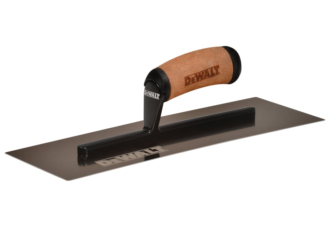 DEWALT Drywall Curved Gold Stainless Steel Finishing Trowel 14in EU2-972