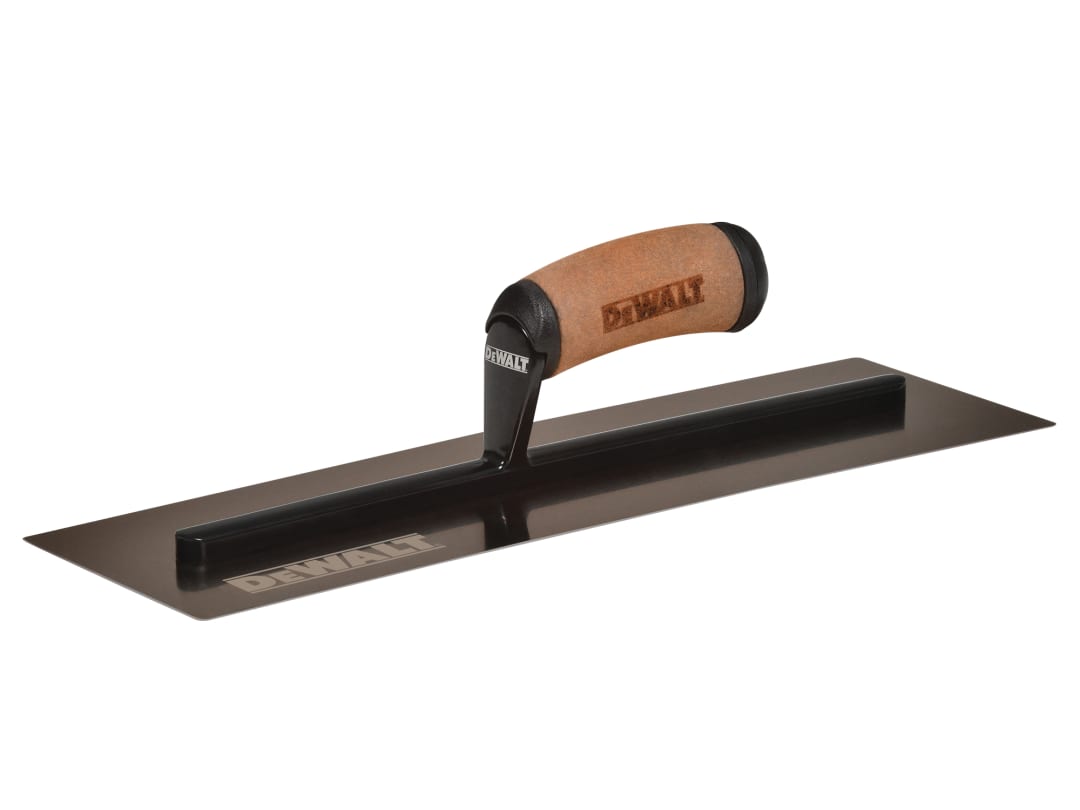 DEWALT Drywall Curved Gold Stainless Steel Finishing Trowel 16in EU2-973